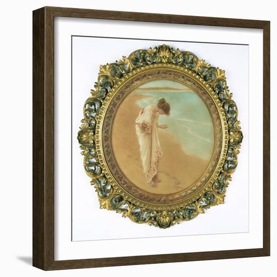 The Sea Hath its Pearls-William Henry Margetson-Framed Giclee Print