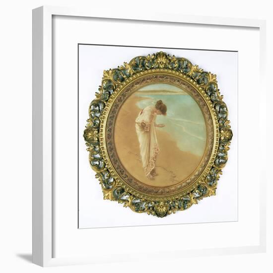 The Sea Hath its Pearls-William Henry Margetson-Framed Giclee Print