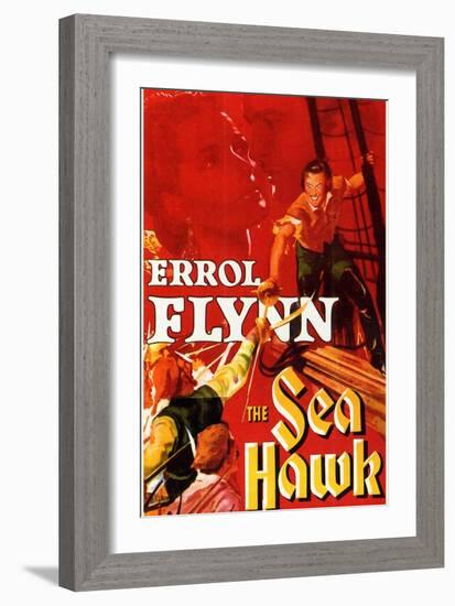 The Sea Hawk, 1940-null-Framed Premium Giclee Print