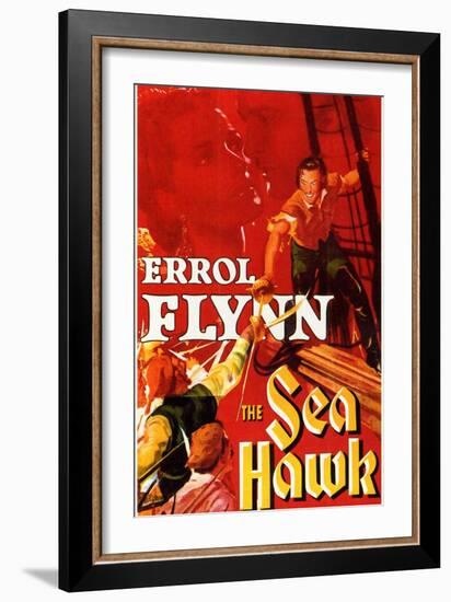 The Sea Hawk, 1940-null-Framed Premium Giclee Print