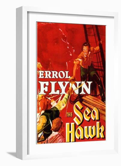 The Sea Hawk, 1940-null-Framed Premium Giclee Print