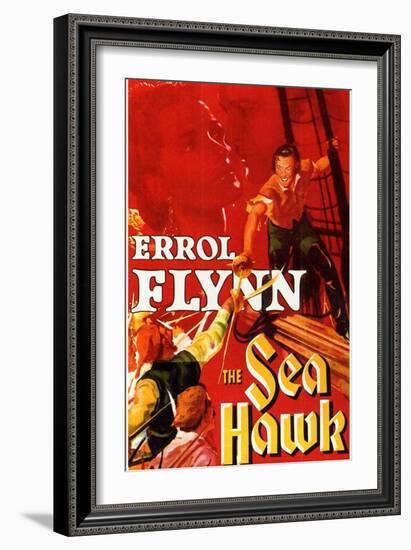 The Sea Hawk, 1940-null-Framed Premium Giclee Print