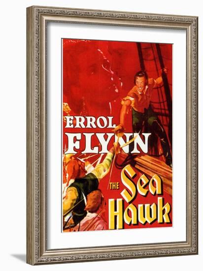 The Sea Hawk, 1940-null-Framed Art Print