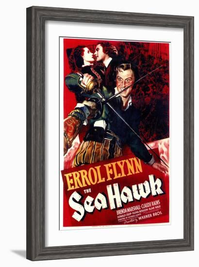 The Sea Hawk, 1940-null-Framed Art Print