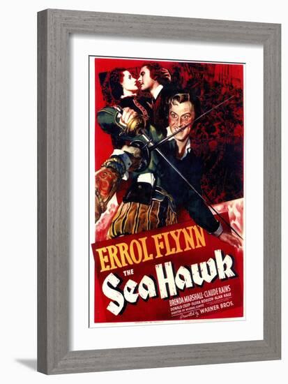 The Sea Hawk, 1940-null-Framed Art Print