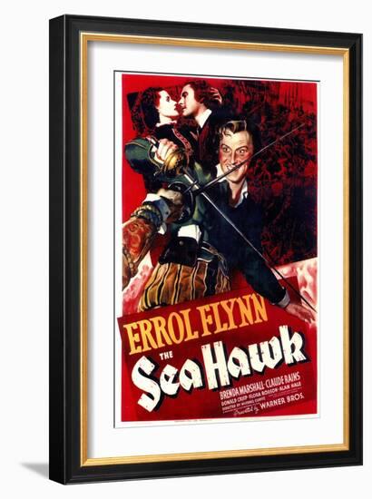 The Sea Hawk, 1940-null-Framed Art Print