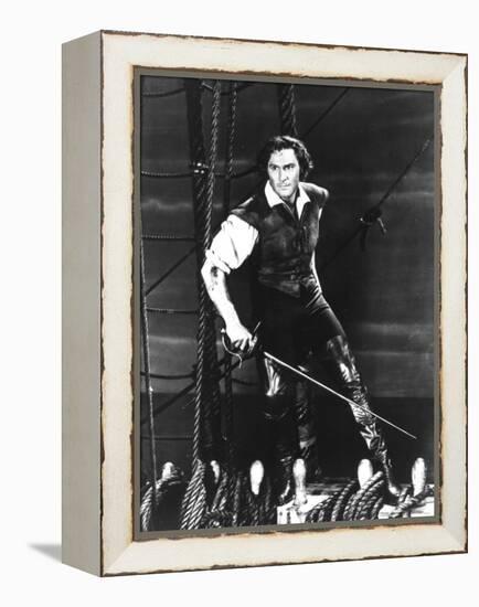 The Sea Hawk, Errol Flynn, 1940-null-Framed Stretched Canvas