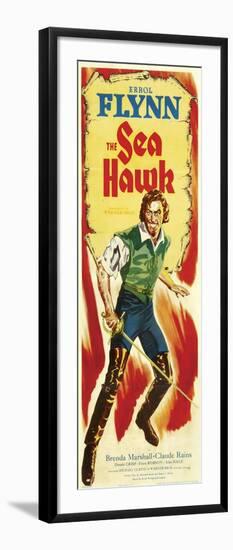 THE SEA HAWK, Errol Flynn, 1940-null-Framed Art Print