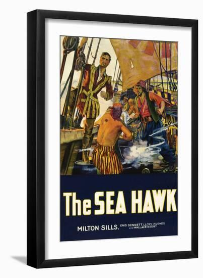 The Sea Hawk-null-Framed Premium Giclee Print