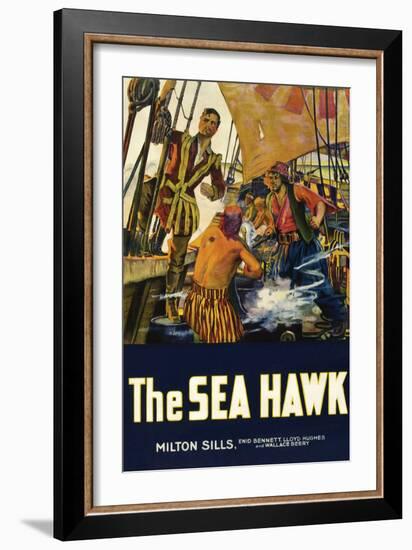 The Sea Hawk-null-Framed Art Print