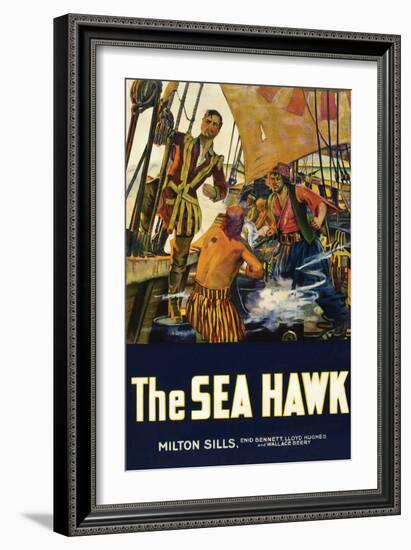 The Sea Hawk-null-Framed Art Print