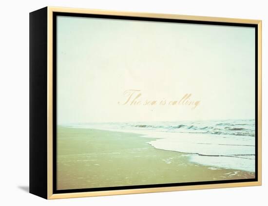 The Sea Is Calling-Kindred Sol Collective-Framed Stretched Canvas