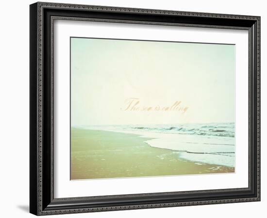 The Sea Is Calling-Kindred Sol Collective-Framed Premium Giclee Print
