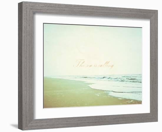 The Sea Is Calling-Kindred Sol Collective-Framed Art Print