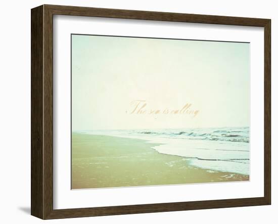 The Sea Is Calling-Kindred Sol Collective-Framed Art Print