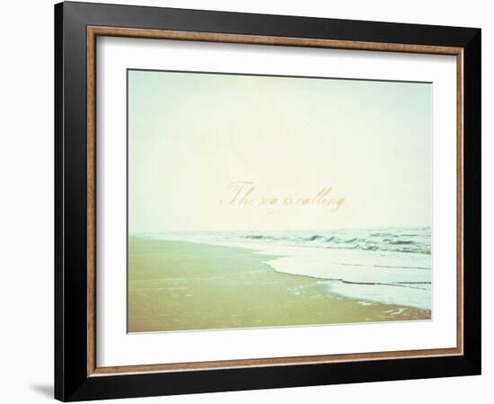 The Sea Is Calling-Kindred Sol Collective-Framed Art Print