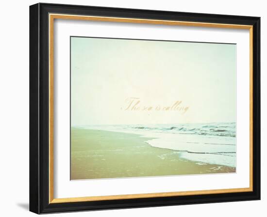 The Sea Is Calling-Kindred Sol Collective-Framed Art Print