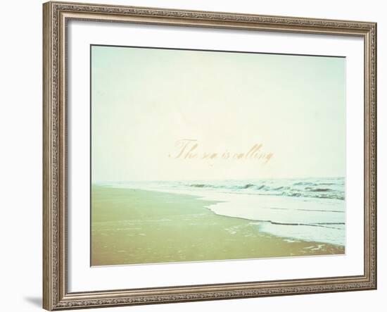The Sea Is Calling-Kindred Sol Collective-Framed Art Print