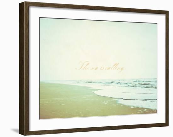 The Sea Is Calling-Kindred Sol Collective-Framed Art Print