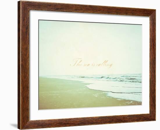 The Sea Is Calling-Kindred Sol Collective-Framed Art Print