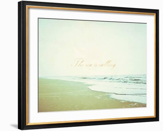 The Sea Is Calling-Kindred Sol Collective-Framed Art Print