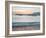 The Sea Laps Up on the Sand in Gili Trawangan at Sunrise-Alex Saberi-Framed Photographic Print