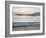 The Sea Laps Up on the Sand in Gili Trawangan at Sunrise-Alex Saberi-Framed Photographic Print