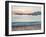 The Sea Laps Up on the Sand in Gili Trawangan at Sunrise-Alex Saberi-Framed Photographic Print