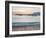 The Sea Laps Up on the Sand in Gili Trawangan at Sunrise-Alex Saberi-Framed Photographic Print