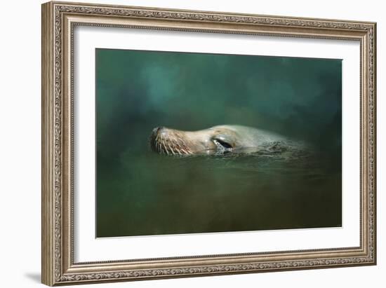 The Sea Lion Emerges-Jai Johnson-Framed Giclee Print