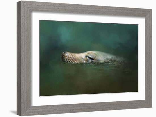 The Sea Lion Emerges-Jai Johnson-Framed Giclee Print