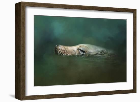 The Sea Lion Emerges-Jai Johnson-Framed Giclee Print