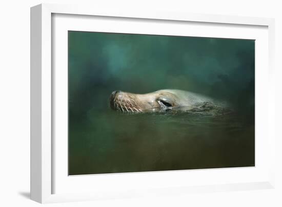 The Sea Lion Emerges-Jai Johnson-Framed Giclee Print