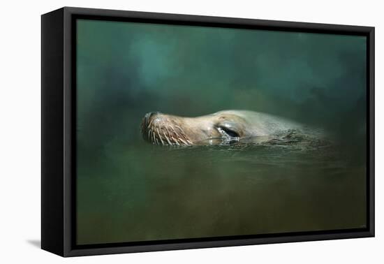 The Sea Lion Emerges-Jai Johnson-Framed Premier Image Canvas