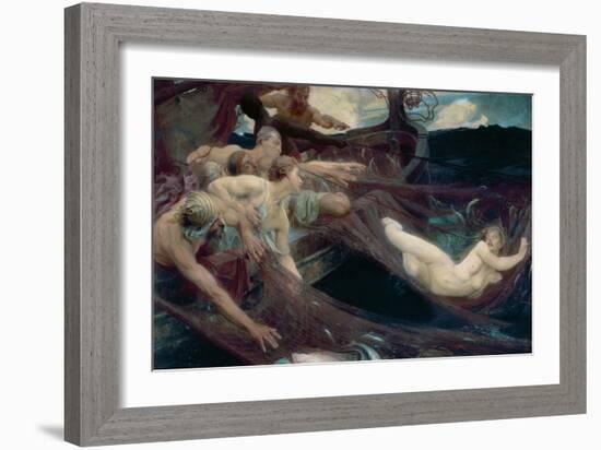 The Sea Maiden, 1894-Herbert James Draper-Framed Giclee Print