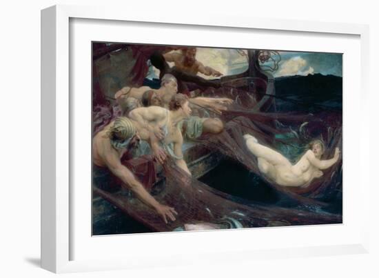 The Sea Maiden, 1894-Herbert James Draper-Framed Giclee Print