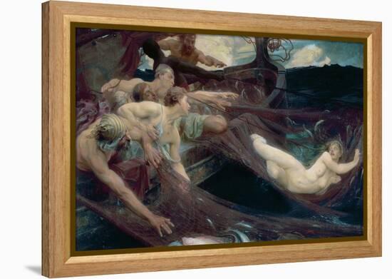 The Sea Maiden, 1894-Herbert James Draper-Framed Premier Image Canvas