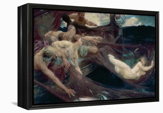 The Sea Maiden, 1894-Herbert James Draper-Framed Premier Image Canvas