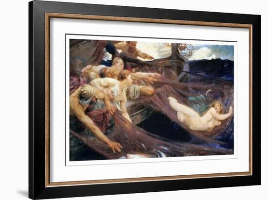 The Sea Maiden-Herbert James Draper-Framed Art Print