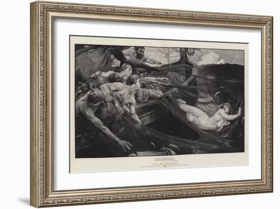 The Sea Maiden-Herbert James Draper-Framed Giclee Print