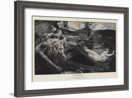 The Sea Maiden-Herbert James Draper-Framed Giclee Print