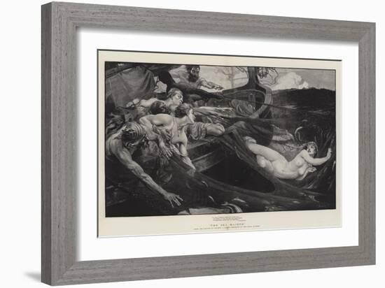 The Sea Maiden-Herbert James Draper-Framed Giclee Print