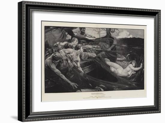 The Sea Maiden-Herbert James Draper-Framed Giclee Print