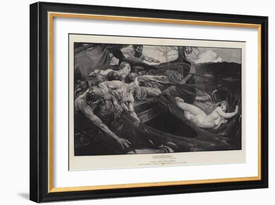 The Sea Maiden-Herbert James Draper-Framed Giclee Print