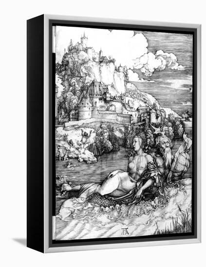 The Sea Monster, 1498-Albrecht Dürer-Framed Premier Image Canvas