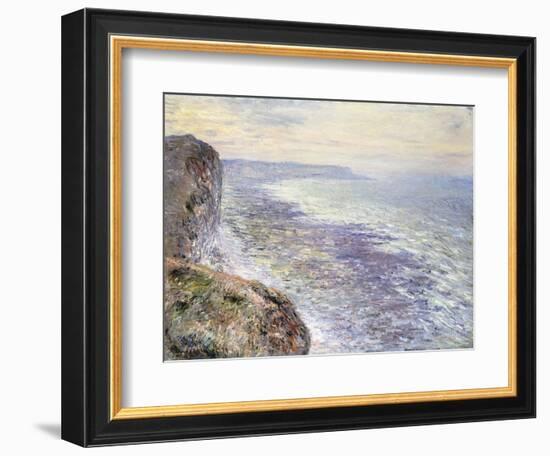 The Sea near Fecamp-Claude Monet-Framed Giclee Print