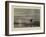 The Sea of Aral at Sunset-null-Framed Giclee Print