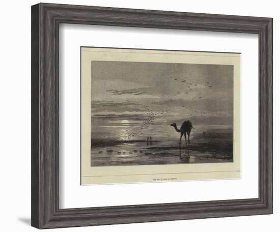 The Sea of Aral at Sunset--Framed Giclee Print