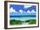 The Sea of Okinawa, 2016 (Painting)-Hiroyuki Izutsu-Framed Giclee Print