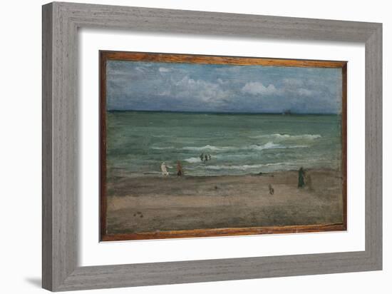 The Sea, Pourville, 1899-James Abbott McNeill Whistler-Framed Giclee Print